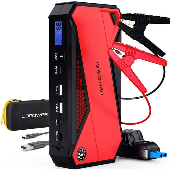 DBPOWER 800A Peak 18000mAh Portable Car Jump Starter