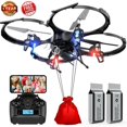 thumbnail image 1 of DBPOWER Drone U818A FPV Drones with 720P WI-FI Camera RC Quadcotper TS06, 1 of 13