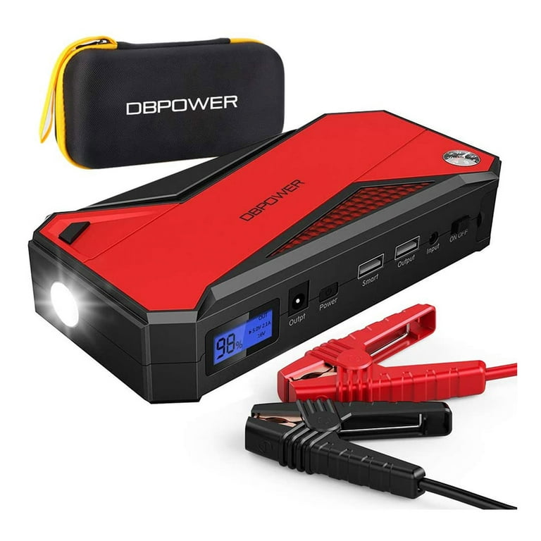 DBPOWER Portable Car Jump Starter DJS50 External Battery Smart