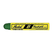 DBStar Markal B Paintstik Solid Paint Ambient Surface Marker Pack of 12 Green