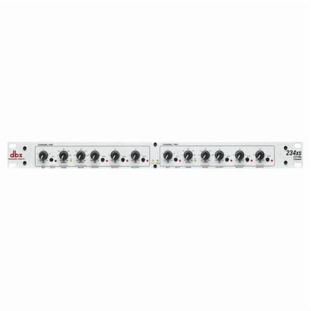 DBX 234XS Professional Crossover with 2 way, 3 Way, 4 Way, or Mono Operation