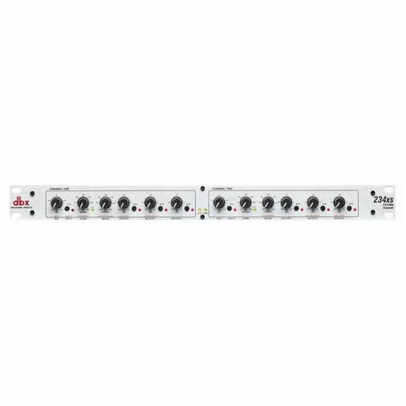 DBX 234XS Professional Crossover with 2 way, 3 Way, 4 Way, or Mono Operation