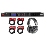 DBX DriveRack PA2 Sound Signal Processor Speaker Manage System+Headphones+Cables