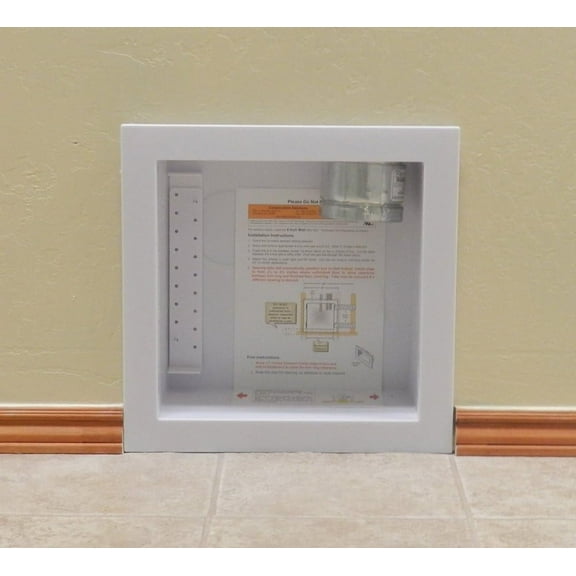 DBX1000 Dryer Vent Box with trim ring for 2x6 framing