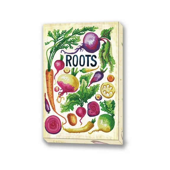Diamond Dotz Roots Diamond Painting Kits for Adults - Kitchen Diamond Art Kits a Relaxing Creative Craft Kit with Dotz Gems 11.8x7.9
