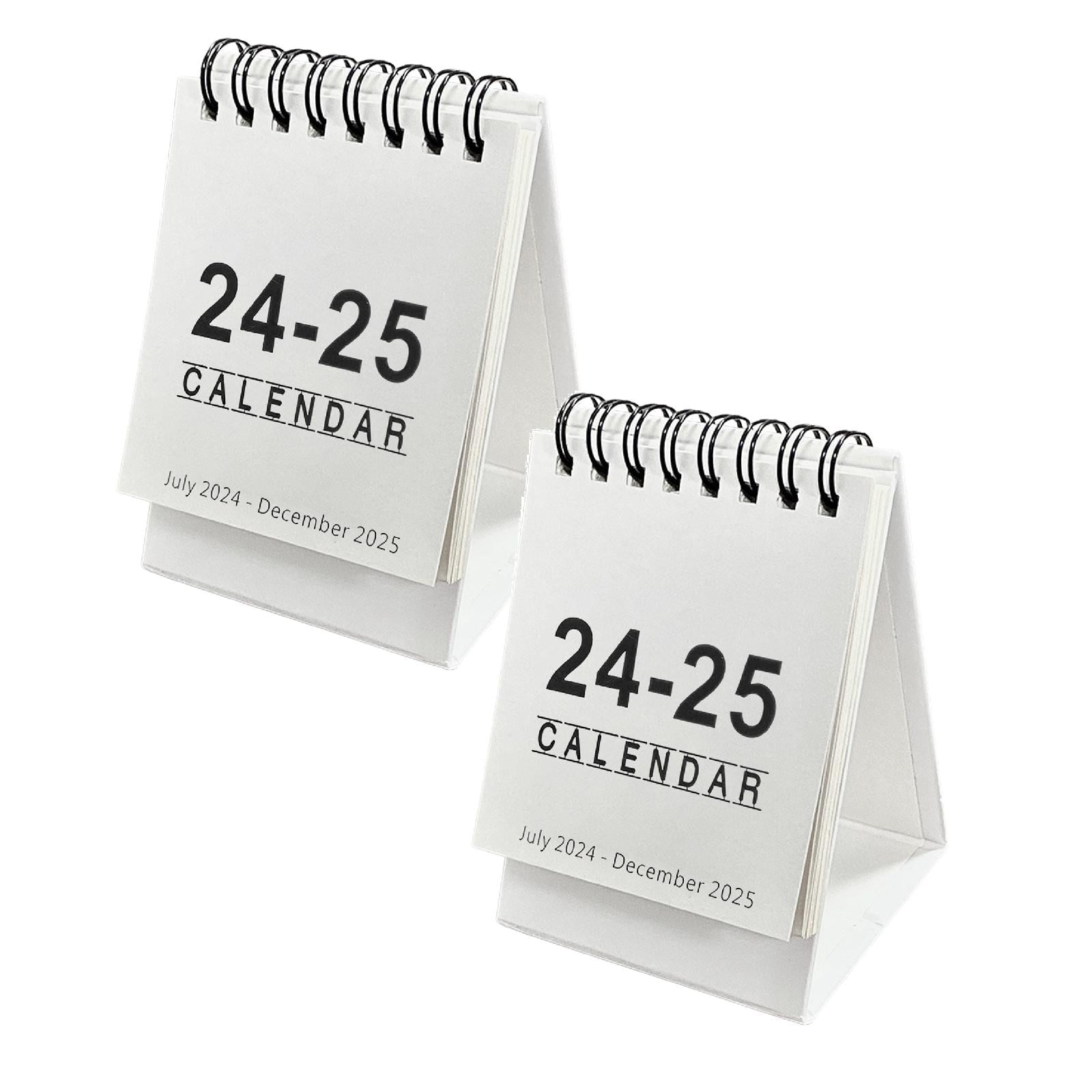 DBYLXMN 17x22 Desk Calendar 2022 Mini Desk Calendar 2024 2025 For