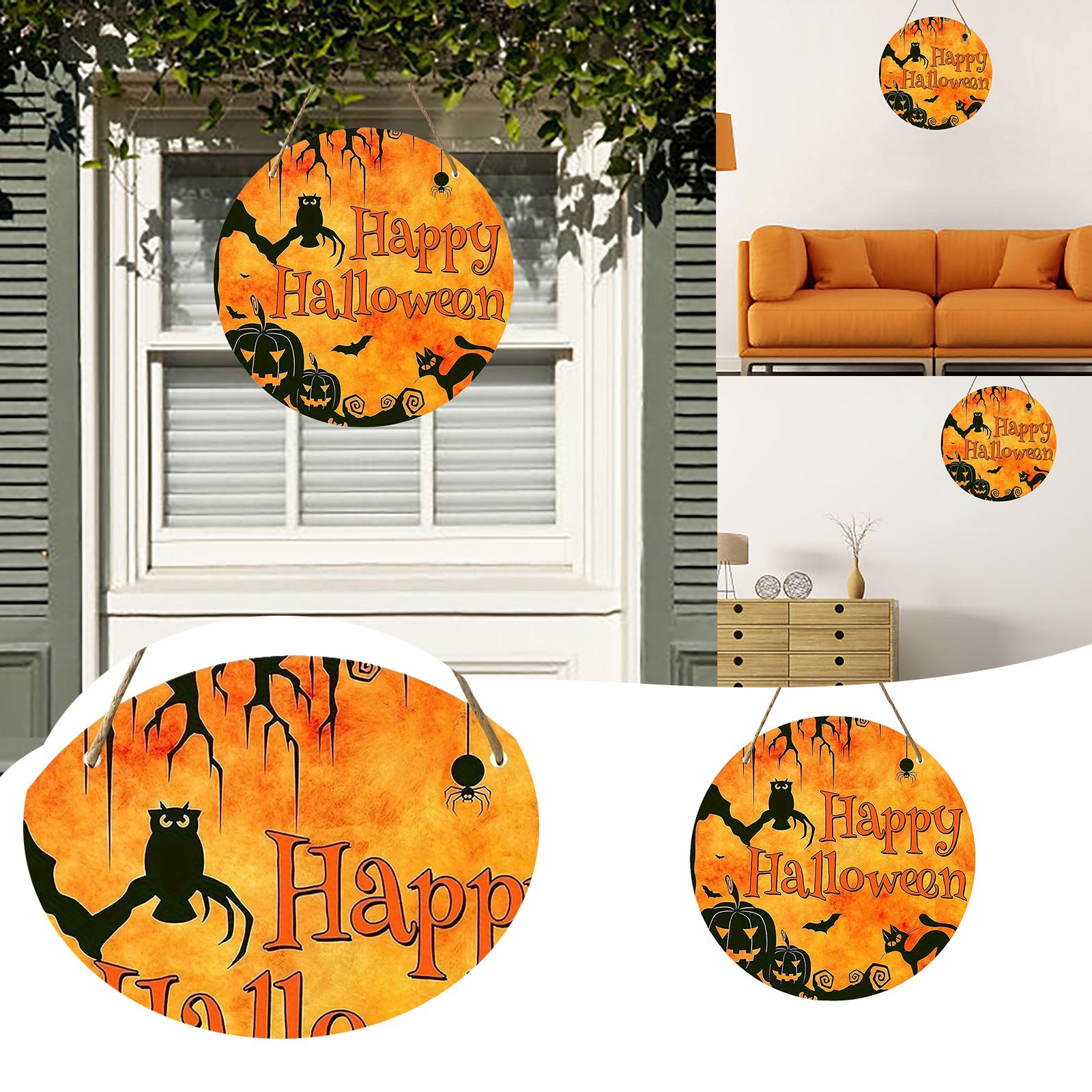 DBYLXMN Christmas Trees 5 Ft Hanging Ornament Easter Eggs Clear String