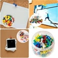 DBYLXMN Color I Nail Kindergarten Painting Corkboard Pushpin Fixed Pin