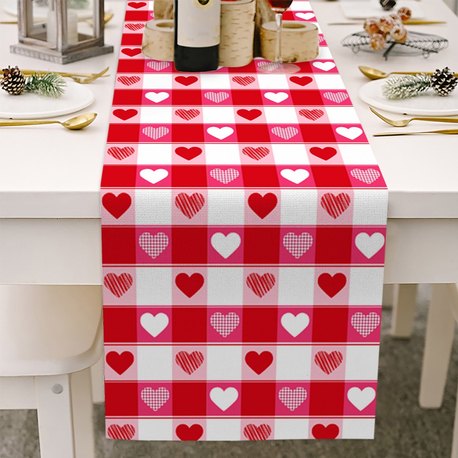 DBYLXMN Day Table Flag Table Decoration Tablecloth Wedding Tea Table