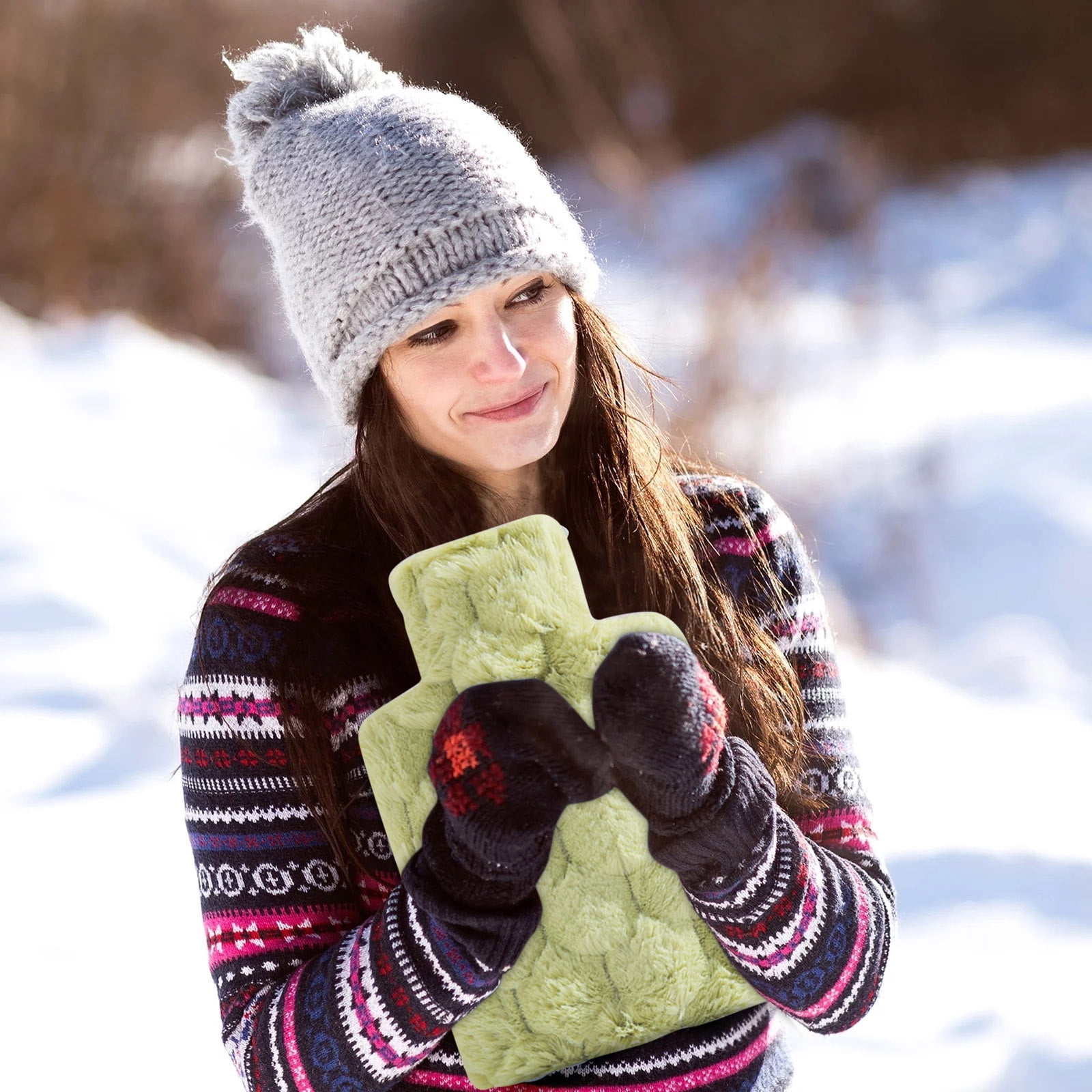 DBYLXMN Hot Water Bag Warm Baby Winter Home Water Injection Warm Bag