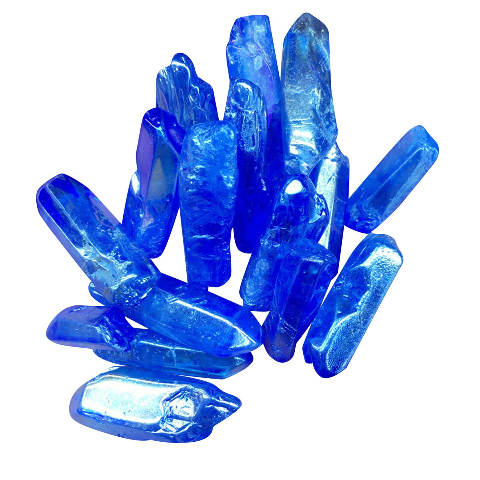 DBYLXMN Natural Plated Color Plated Blue Purple Multicolor Column