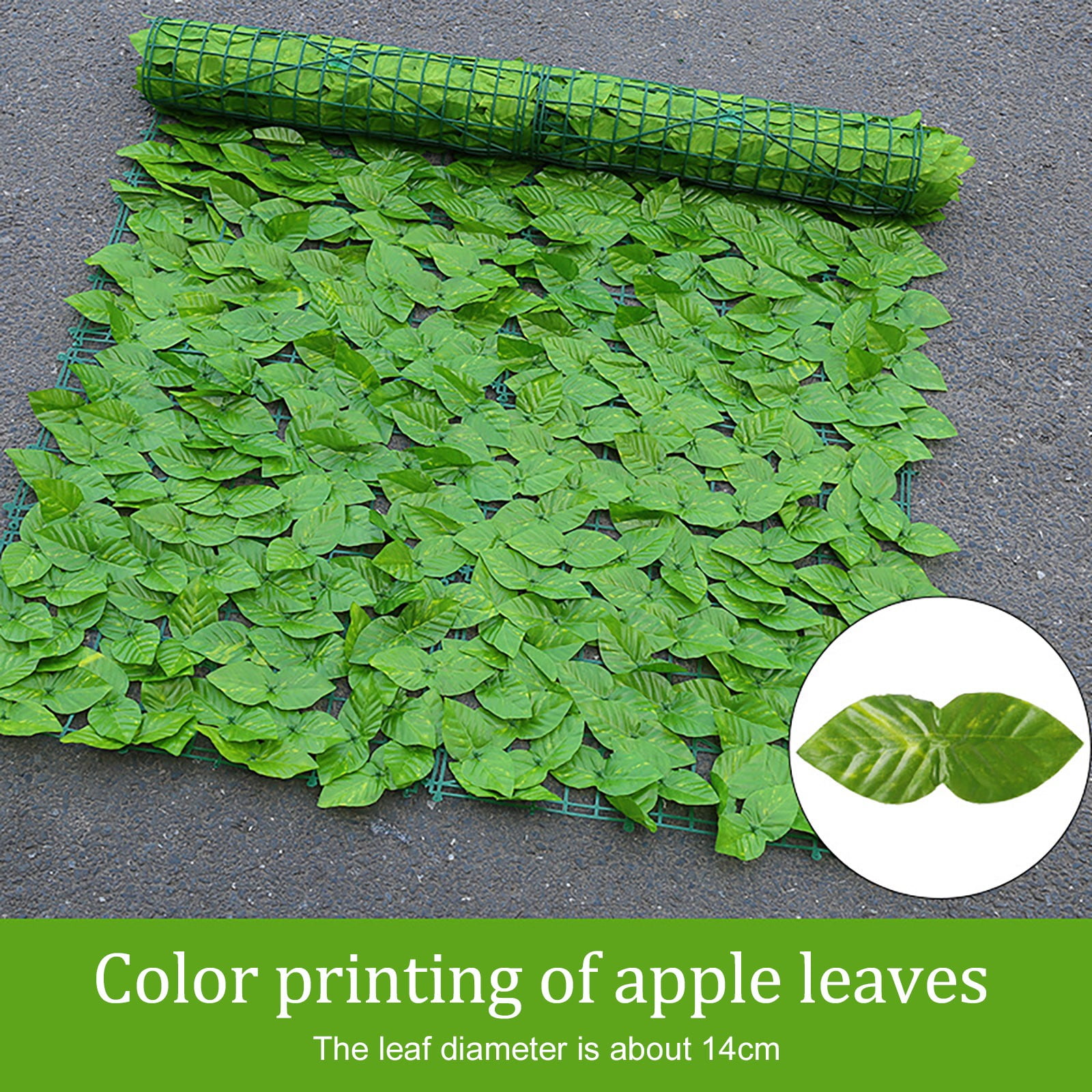 DBYLXMN Privacy Fence Screen Hedges Fence Vine Leaf Decoration Raised