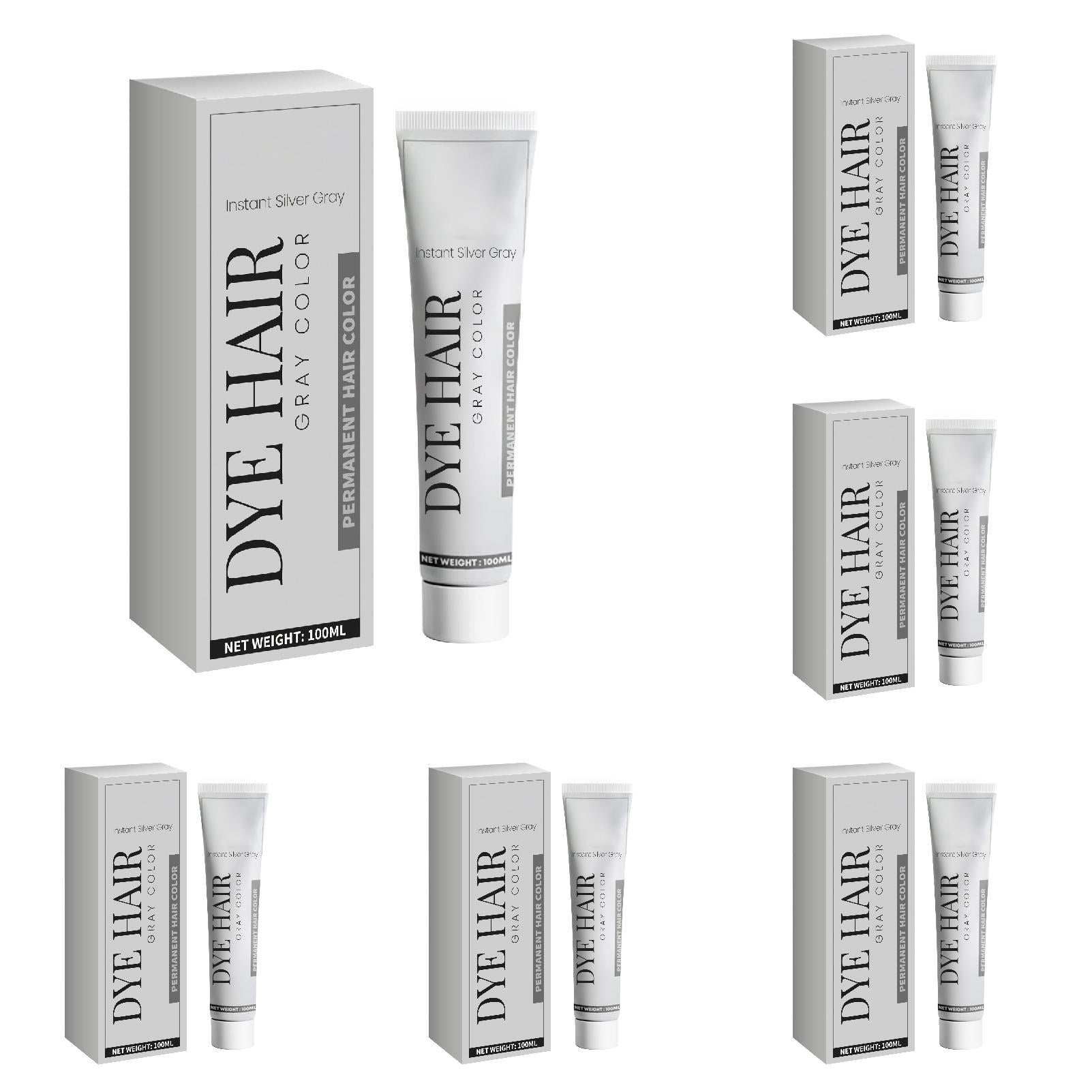 DBYLXMN Thick Hair Shampoo Long Lasting And Non Damaging Gray Hair Wax