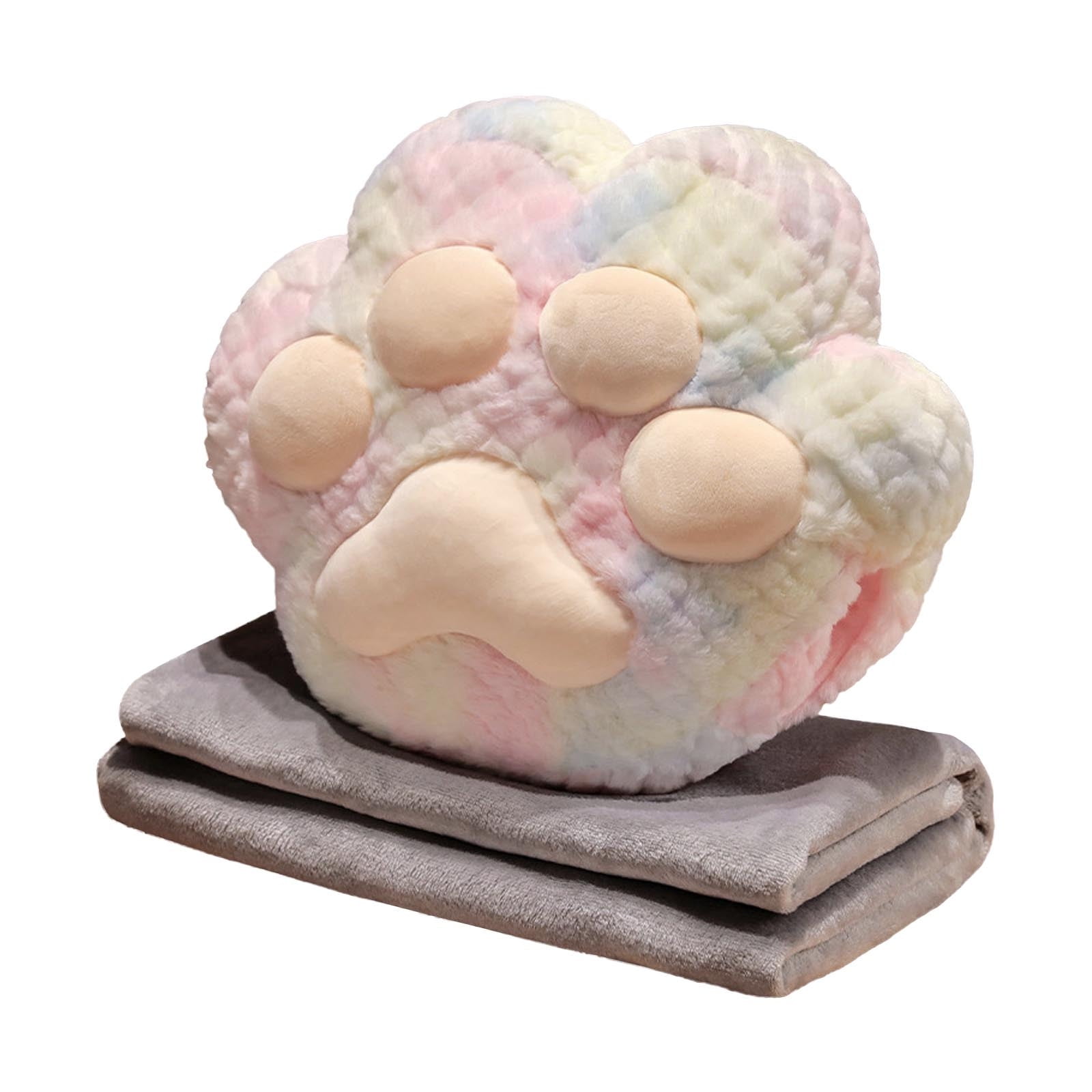 DBYLXMN Travel Pillow Blanket Set Cat Pillow With Compact Travel