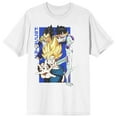 thumbnail image 1 of DBZ Classic Group Men's White Crew Neck Tee - M, 1 of 3