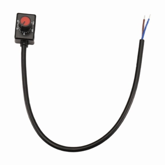 DC 0/1-10V Knob LED Dimmer, Low Voltage Passive Dimmer PWM Dimming for 0-10V or 1-10V Dimmable Electronic Driver 1Pc