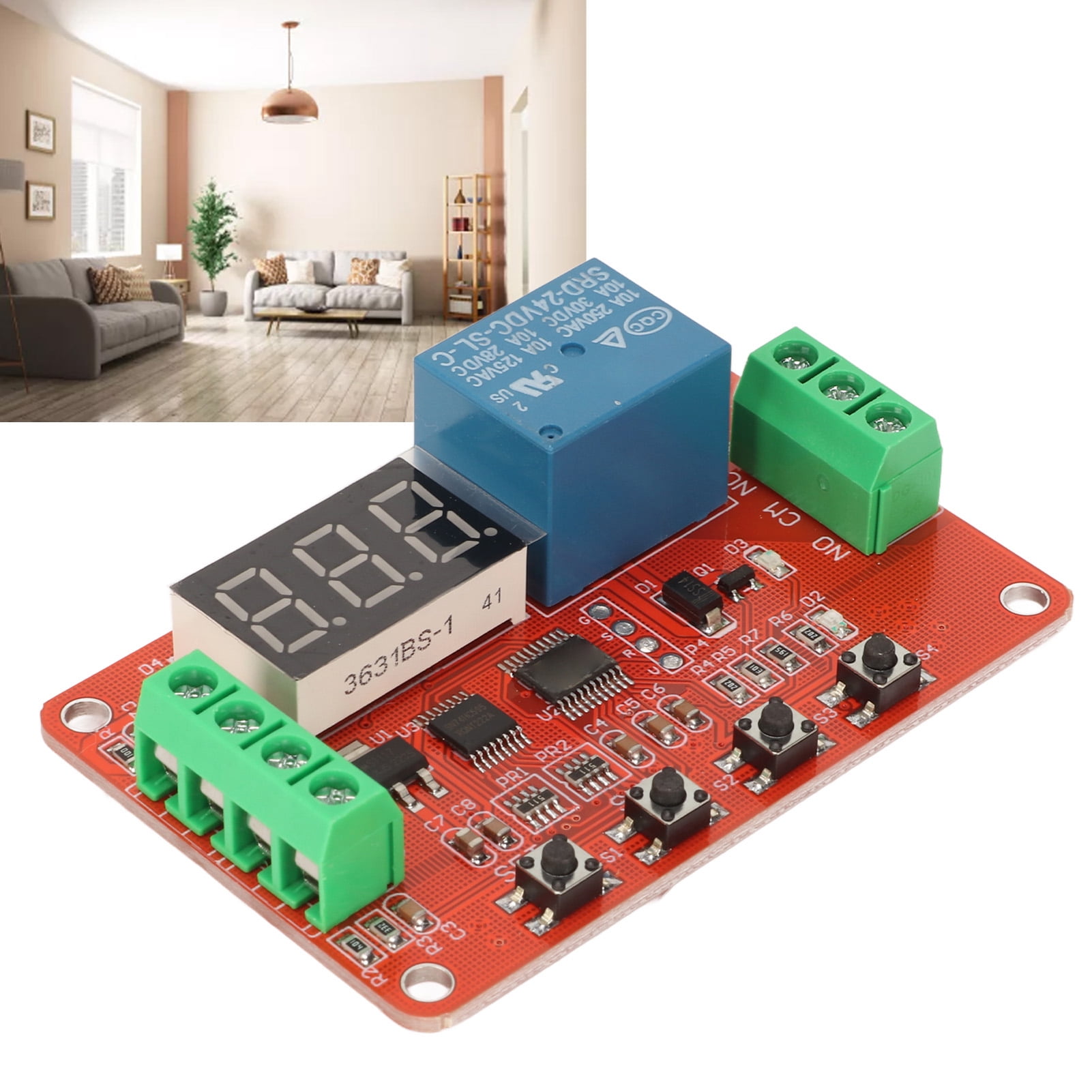 DC 0 To 100V Digital Voltage Comparator, DVB01 PCB Overvoltage
