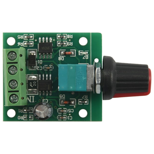 RUNCCI-YUN 2pcs DC 12v PWM Motor Speed Controller,1.8V 3V 5V 6V 12V 2A