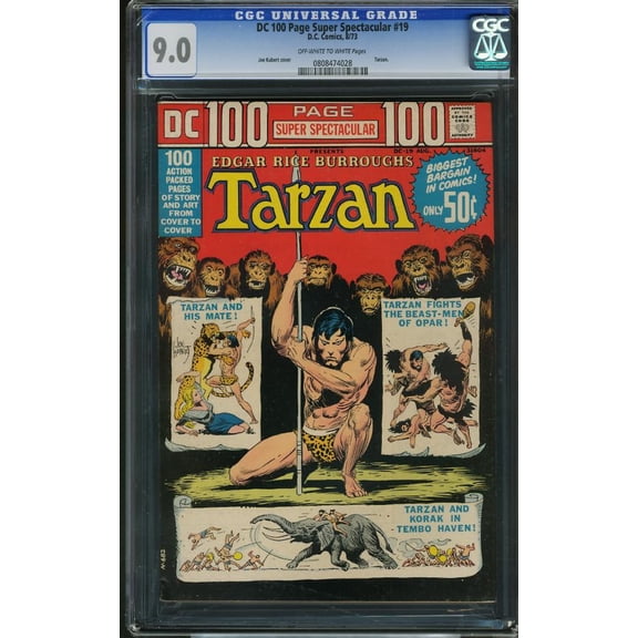 DC 100 Page Super Spectacular #19 - CGC 9 Comic Book