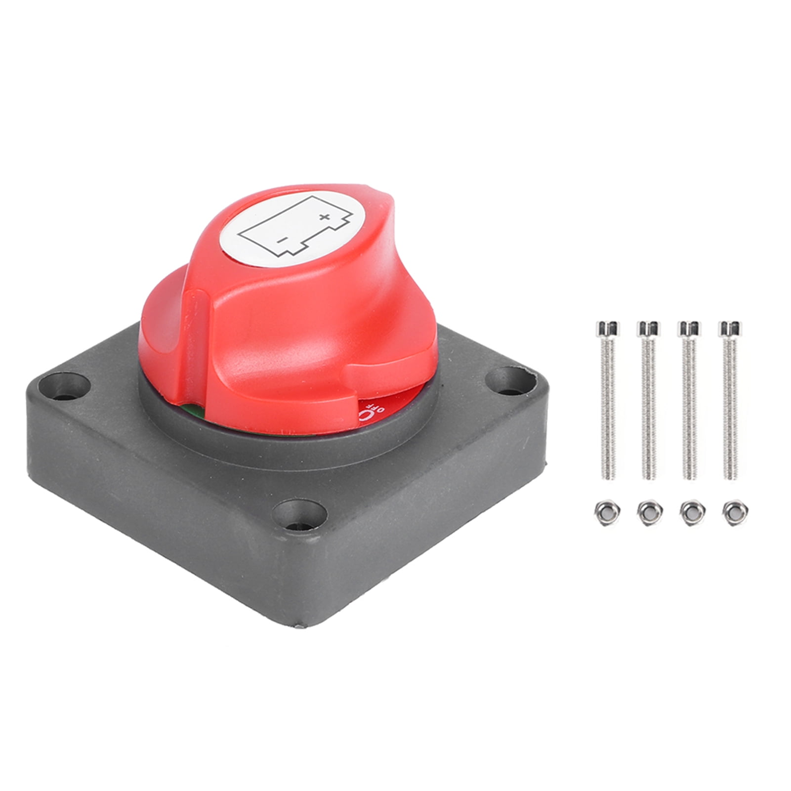 DC 12/24V Battery Disconnect Power Cut Master Knob Switch Isolator Anti