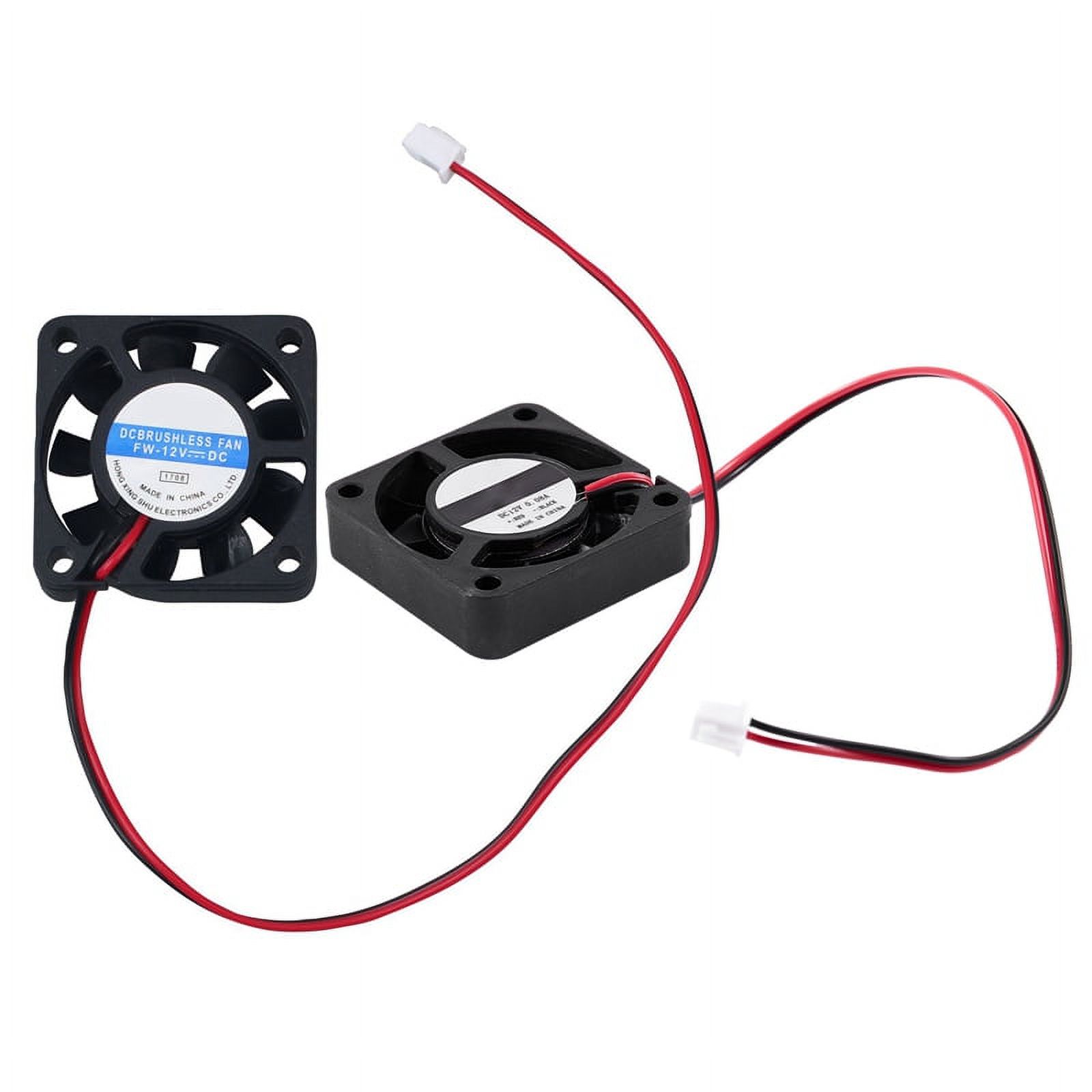 DC 12V 0.1A 2 Pin PC Case CPU Cooler Cooling Fan 40mm x 40mm x 10mm