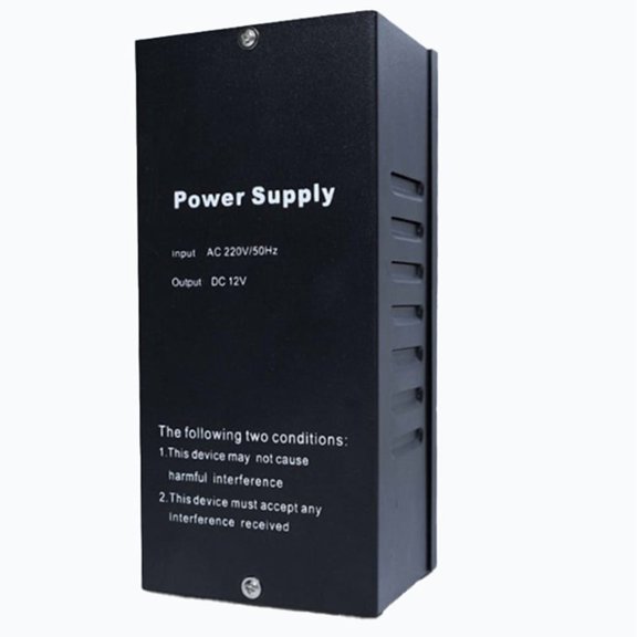 DC 12V-14V 5A Access Control Switch Power Supply 2Lock Double Relay Door Power Source AC110-230V Work for Video Intercom