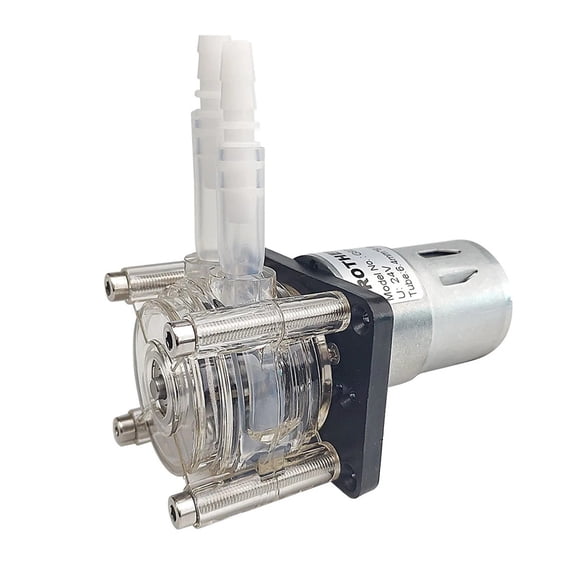 DC 12V/24V 500ml/min Peristaltic Dosing Pump - Precision Liquid Dispenser for Aquariums, Laboratories & Analytical Systems
