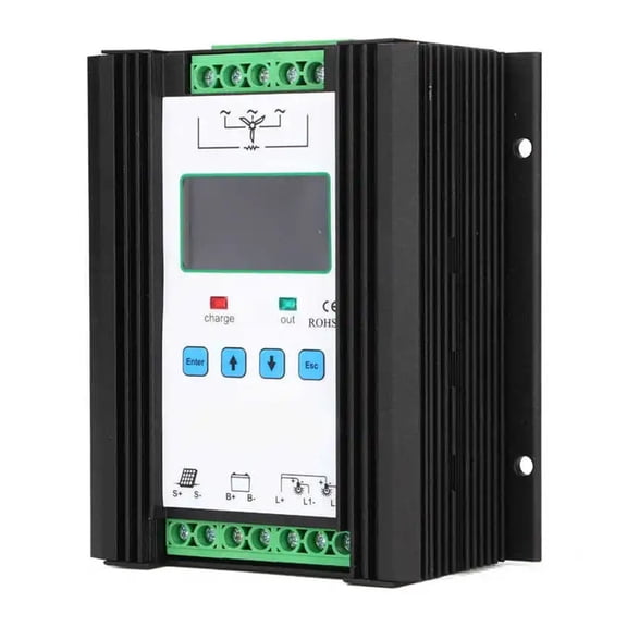 DC 12V 24V 600W Wind Solar Hybrid Controller Digital Intellint Control Wind Solar Regulator ,Stable & Reliable