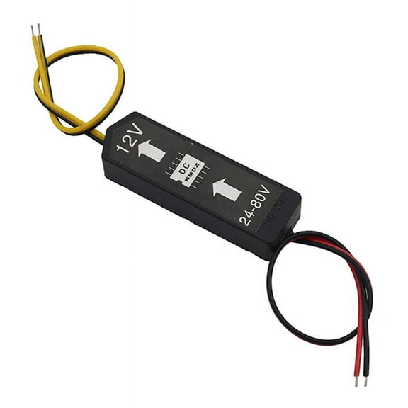 DC 12V 24V-80V Converter Transformer for Citycoco Electric Scooter Modified Accessories Parts,1 * Converter Transformer,Black
