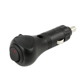 DC 12V 24V Car Cigarette Lighter Switch Power Socket Plug with LED Indicator