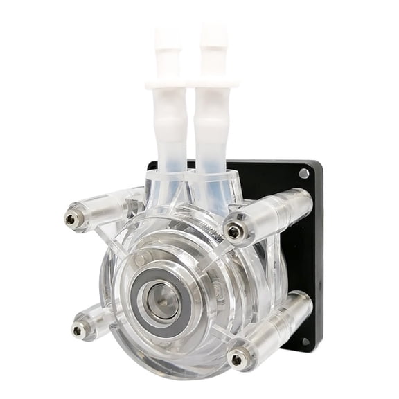 DC 12V/24V High Flow Peristaltic Pump Dosing Pump Hose Pump for Aquarium Lab Analytical Water ,Adjustable Flow Rate