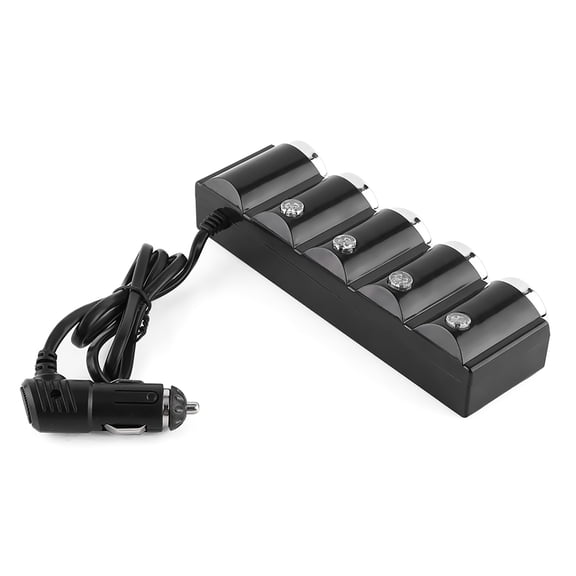 DC 12V/24V USB 4 Way Car Cigarette Lighter Socket Splitter Power Charger Adapter Popular