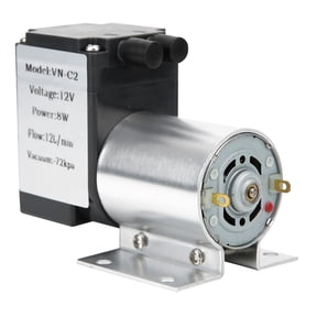 DC 12V/24V Vacuum Pump,72kpa High Power Suction for Gas Analysis Sampling