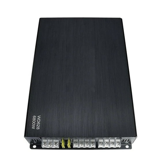 DC 12V 6800W Max 4 Channels Car Sound Amplifiers Class A/B Home Subwoofer Stereo Bass Speaker Automotive Amplifiers ,Super Compatibility