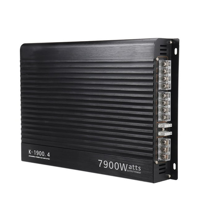 DC 12V 7900Watt 4 Channel Car Amplifier Audio Stereo Bass Speaker Car