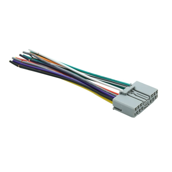 DC 12V Car Male DVD Radio Wire Harness Adapter Plug Connector for Honda Civic