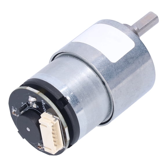 DC 12V Geared Motor, High Torque, Metal Construction, Versatile for Appliances  Automation