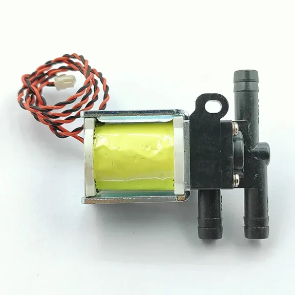 DC 12V Small 3-Way 2-Position Mini Electric Solenoid Valve Water Air Flow Control for Home Sweeper Robot CONJOIN CJWV16-3A12A