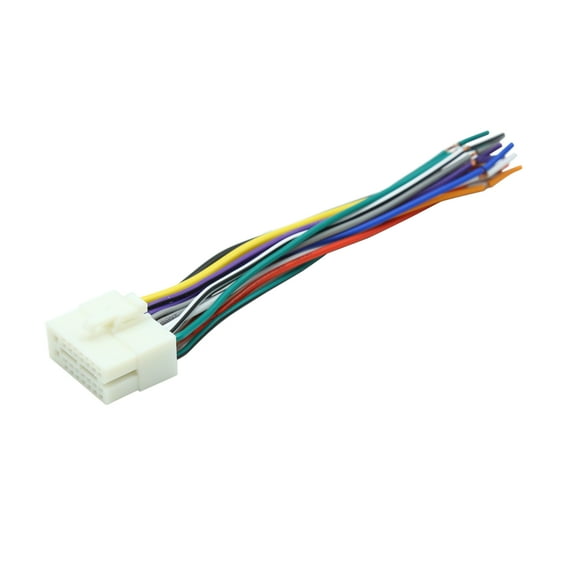 DC 12V Universal Car Auto Male CD DVD Radio Wire Harness Adapter Connector
