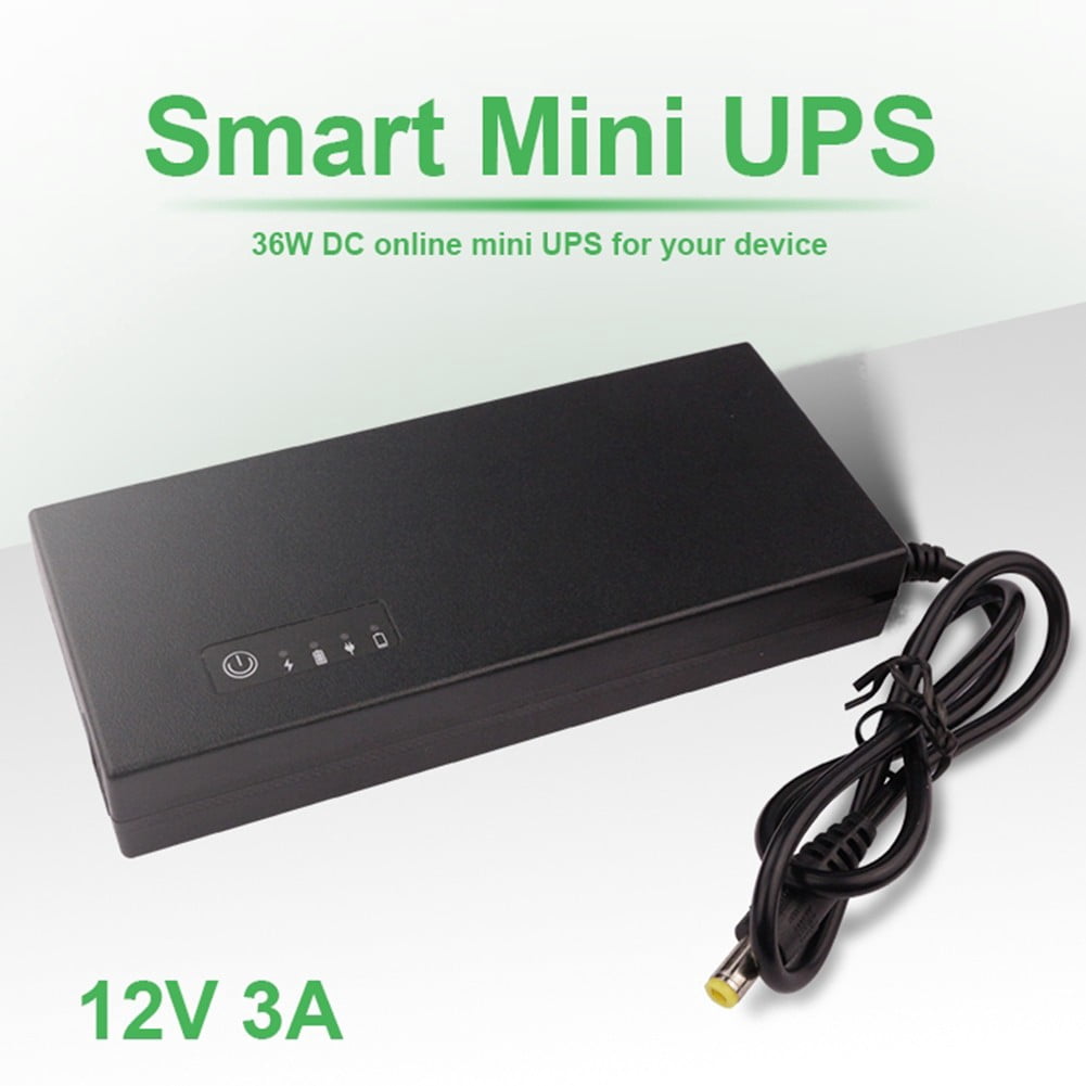 DC 12V3A router uninterruptible power supply monitoring power failure for endurance