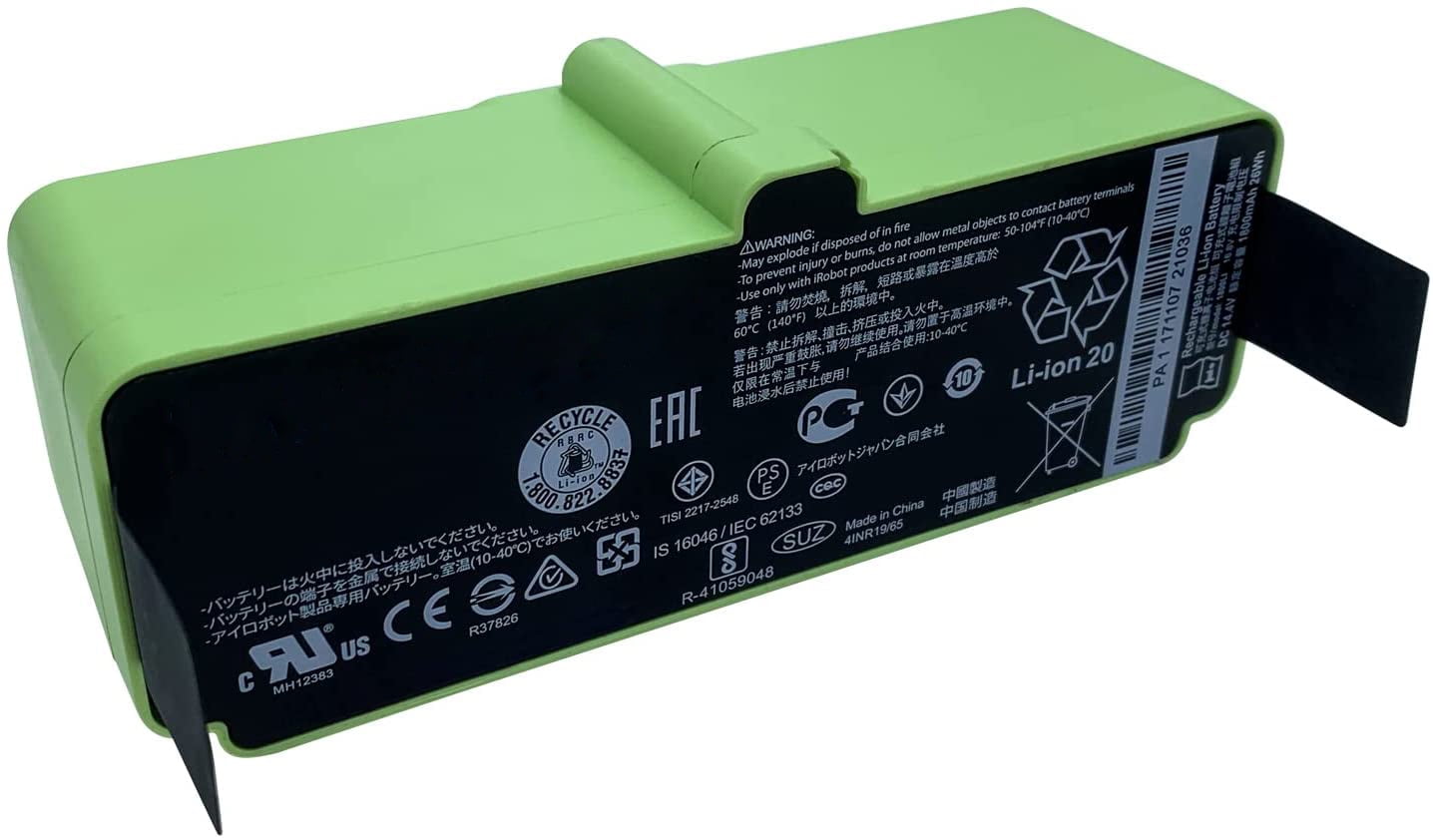 Batteria Litio Per IRobot Roomba NASTIMA 14.8V 5000mAh - Compatibile Con Serie 600-900, Autonomia 2-3 Ore - Foto 9