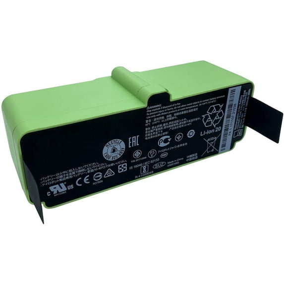 DC 14.4V 1800mAh 26Wh 1800LI Replacement Parts for iRobot Roomba 1800 Lithium Ion Battery- Compatible with Roomba 960/895/890/860/695/680/690/675/640/614