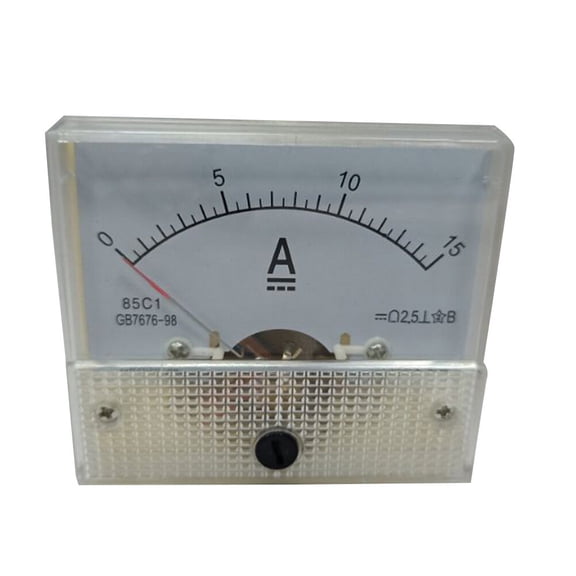 ULTNICE Voltmeter Panel Analog Panel Meter White Electronic Component 1Set
