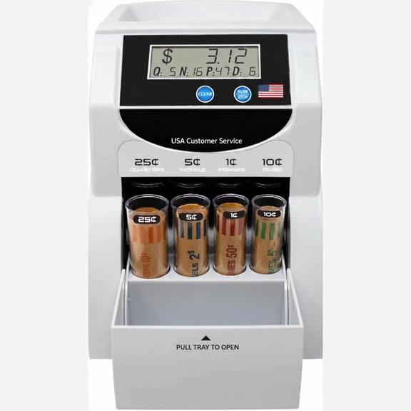 DC-180X Professional Digital Coin Counter and Sorter