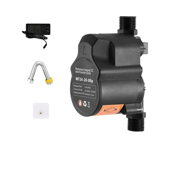 DC 24V 200W Water Pressure Booster Pump For Home Low Pressure Diaphragm Pump 35 Lift Solar Water Heater Shower Pumps ,Powerful Performance