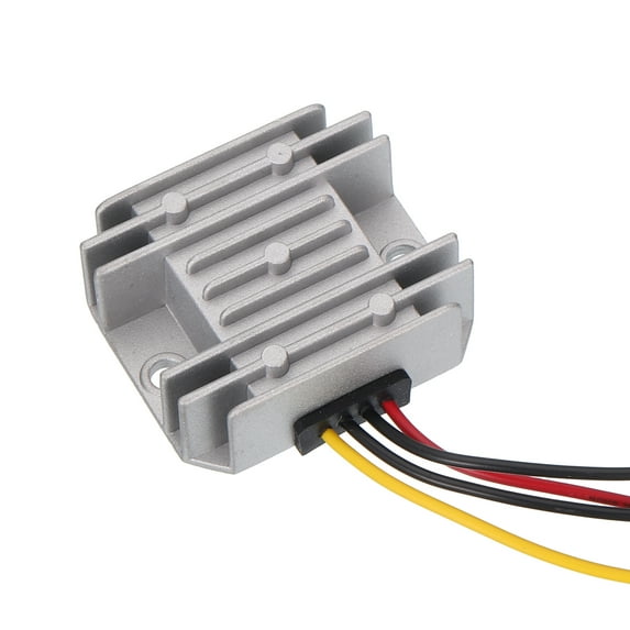 DC 24V to DC 12V Power Converter 5A 60W Step Down Converter Voltage Reducer Waterproof Transformer Power Supply Module Power Adapter for Car Truck Solar System