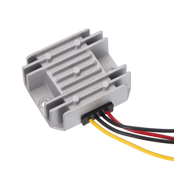 DC 24V to DC 12V Power Converter 5A 60W Step Down Converter Voltage Reducer Waterproof Transformer Power Supply Module Power Adapter for Car Truck Solar System