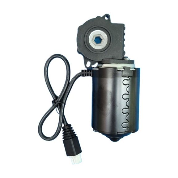 DC 24V Electric Lift Seat Motor Massage Chair Push Rod Motor, Deceleration Motor Load 50KG Speed 95RPM Hexagonal Hole 8MM