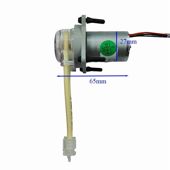 DC 24V Peristaltic Pump 120ml/min Brushless Motor Self-Priming Water Pump with PWM Speed Controller 2838 Model 