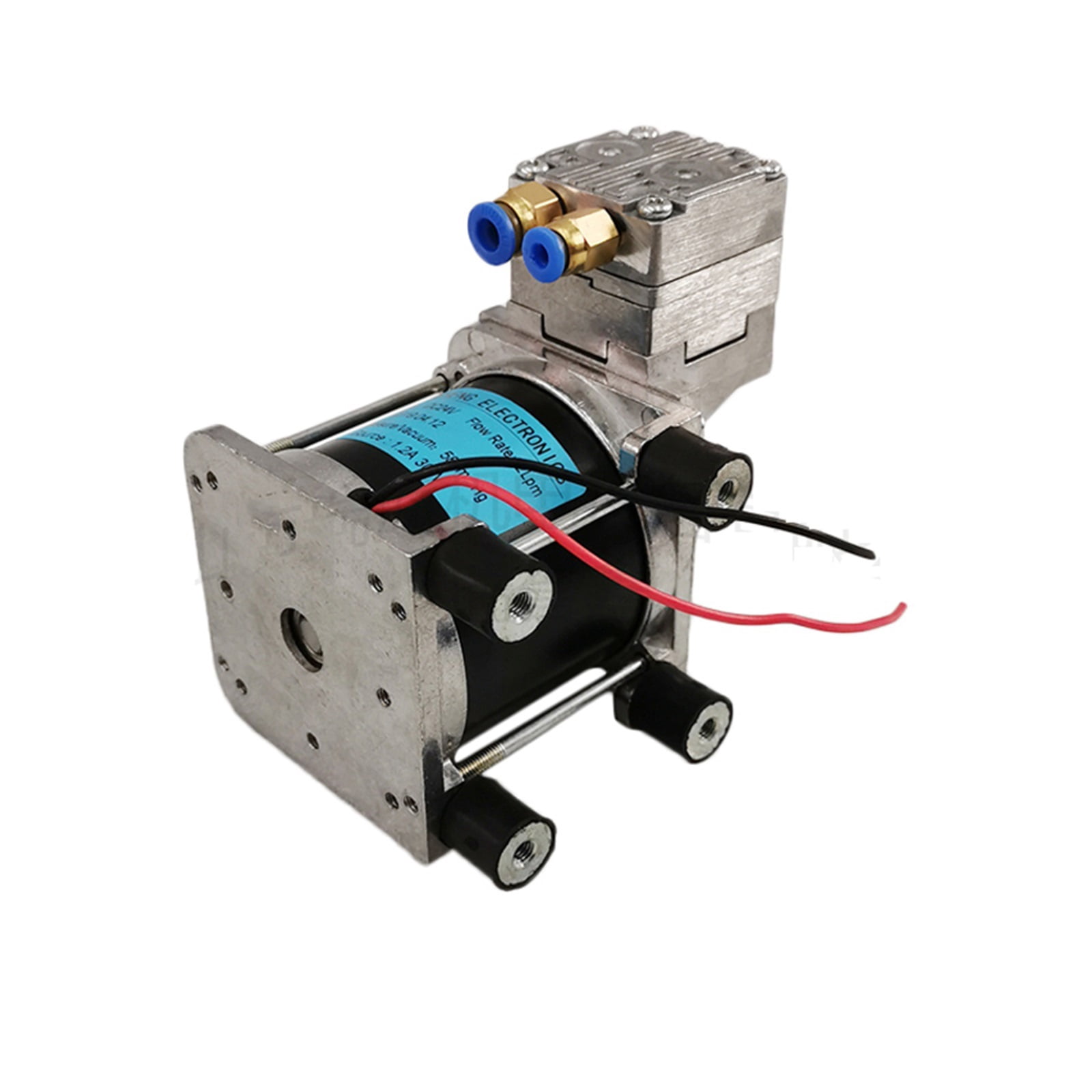 DC 24V micro air pump negative pressure pump RYX-20L oil-free vacuum pump small electric 20L/MIN -80Kpa 30W G1/8 ,Easy to Use
